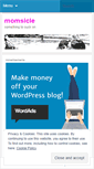 Mobile Screenshot of momsicle.wordpress.com