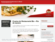 Tablet Screenshot of foodbrasil.wordpress.com