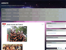 Tablet Screenshot of ammate.wordpress.com