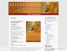 Tablet Screenshot of entenvisionen.wordpress.com