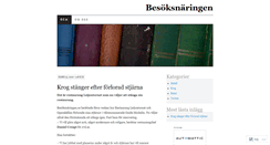 Desktop Screenshot of besoksnaringen.wordpress.com