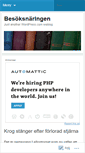 Mobile Screenshot of besoksnaringen.wordpress.com