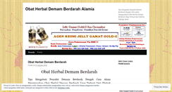 Desktop Screenshot of obatherbaldemamberdarahekstrakalami225.wordpress.com