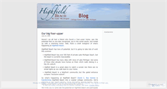 Desktop Screenshot of highfieldbeach.wordpress.com