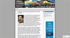 Desktop Screenshot of codepappoenglish.wordpress.com