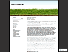 Tablet Screenshot of c0rrie.wordpress.com