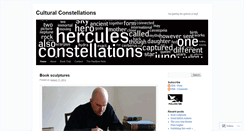 Desktop Screenshot of culturalconstellations.wordpress.com