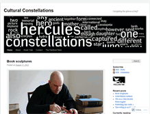 Tablet Screenshot of culturalconstellations.wordpress.com