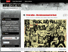 Tablet Screenshot of novacentral.wordpress.com