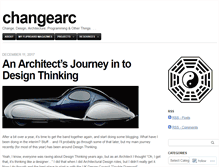 Tablet Screenshot of changearc.wordpress.com