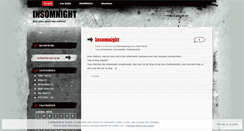 Desktop Screenshot of insomnight.wordpress.com