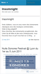Mobile Screenshot of insomnight.wordpress.com