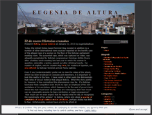 Tablet Screenshot of eugeniadealtura.wordpress.com