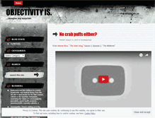 Tablet Screenshot of objectivityis.wordpress.com