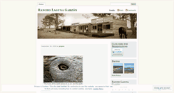 Desktop Screenshot of lagunagarzon.wordpress.com