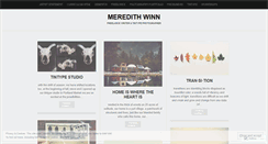 Desktop Screenshot of meredithwinn.wordpress.com