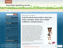 Tablet Screenshot of myitgirl.wordpress.com