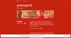 Desktop Screenshot of primoprof.wordpress.com