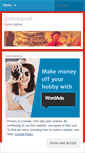 Mobile Screenshot of primoprof.wordpress.com