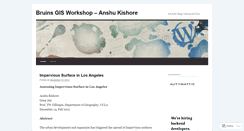 Desktop Screenshot of anshukishore.wordpress.com