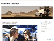 Tablet Screenshot of destinationcapetown.wordpress.com