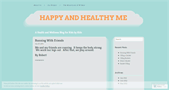 Desktop Screenshot of happyandhealthyme.wordpress.com
