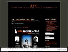 Tablet Screenshot of ijsk.wordpress.com