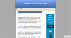 Desktop Screenshot of buddhasculpturestore.wordpress.com