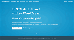 Desktop Screenshot of es.wordpress.com