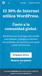 Mobile Screenshot of es.wordpress.com