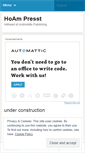 Mobile Screenshot of hoampress.wordpress.com