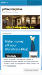 Mobile Screenshot of pittsenterprise.wordpress.com