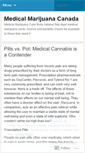 Mobile Screenshot of marijuanacanada1.wordpress.com