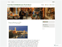 Tablet Screenshot of centricommercialinaturali.wordpress.com