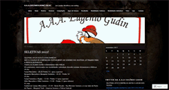 Desktop Screenshot of aaaeugeniogudin.wordpress.com