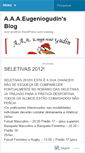 Mobile Screenshot of aaaeugeniogudin.wordpress.com