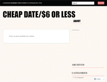 Tablet Screenshot of cheapdrankin.wordpress.com