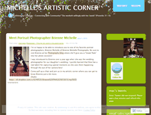 Tablet Screenshot of michellesartisticcorner.wordpress.com