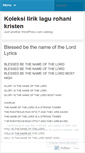 Mobile Screenshot of kidung.wordpress.com
