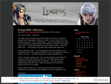 Tablet Screenshot of lykofos.wordpress.com