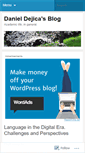 Mobile Screenshot of dejica.wordpress.com