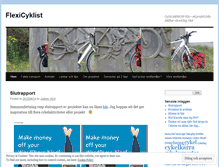 Tablet Screenshot of flexicyklist.wordpress.com