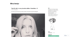 Desktop Screenshot of minabestyr.wordpress.com