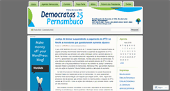 Desktop Screenshot of democrataspe.wordpress.com