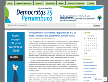 Tablet Screenshot of democrataspe.wordpress.com