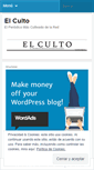 Mobile Screenshot of elculto.wordpress.com