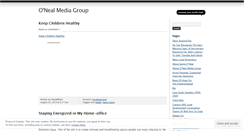 Desktop Screenshot of onealmedia.wordpress.com