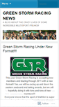 Mobile Screenshot of greenstorm23.wordpress.com