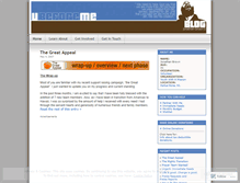 Tablet Screenshot of jonathanbrown.wordpress.com