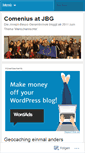 Mobile Screenshot of comeniusjbg.wordpress.com
